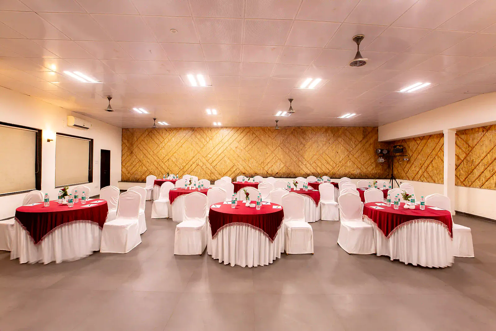 Grand conference hall at Cloud 9 Hills Resort