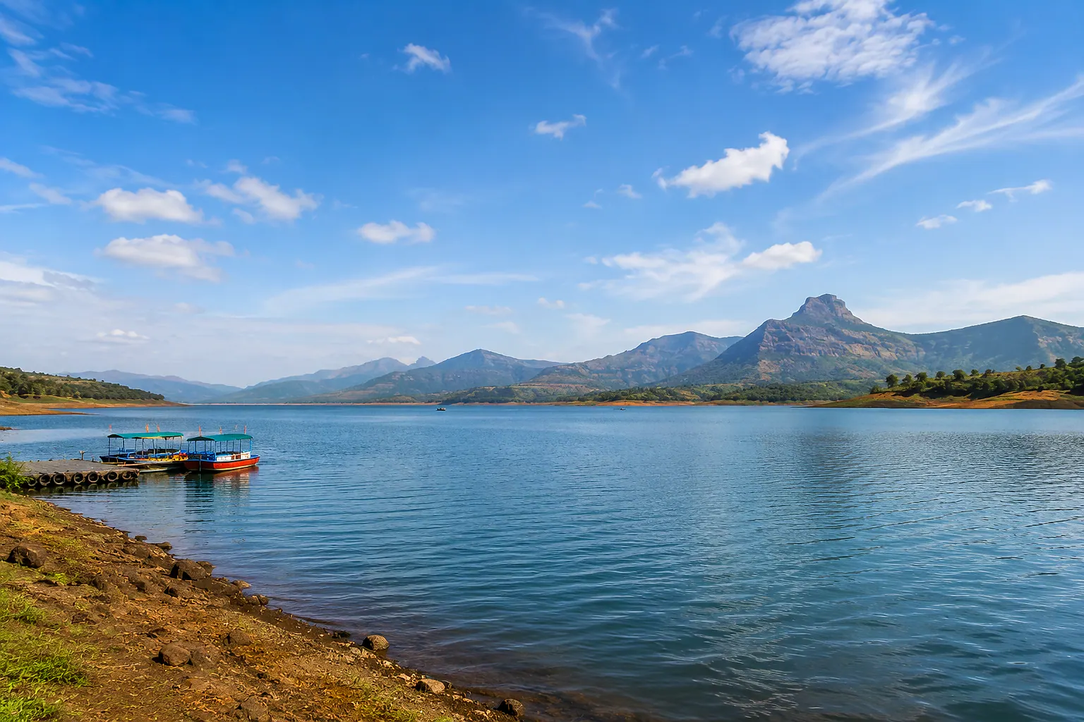 Pawna Lake near Cloud 9 Hills Resort