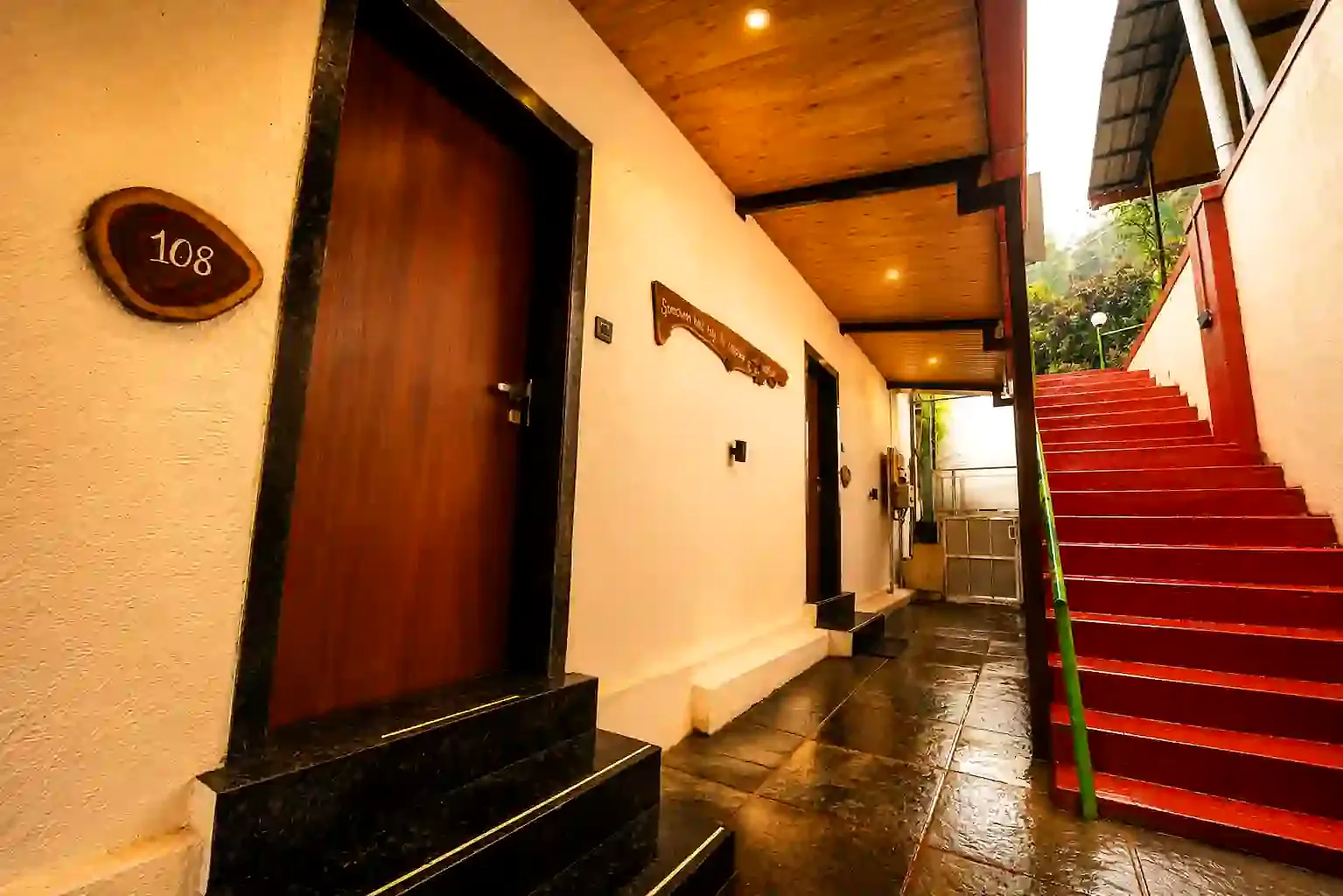 Cloud 9 Hills Resort in the monsoon